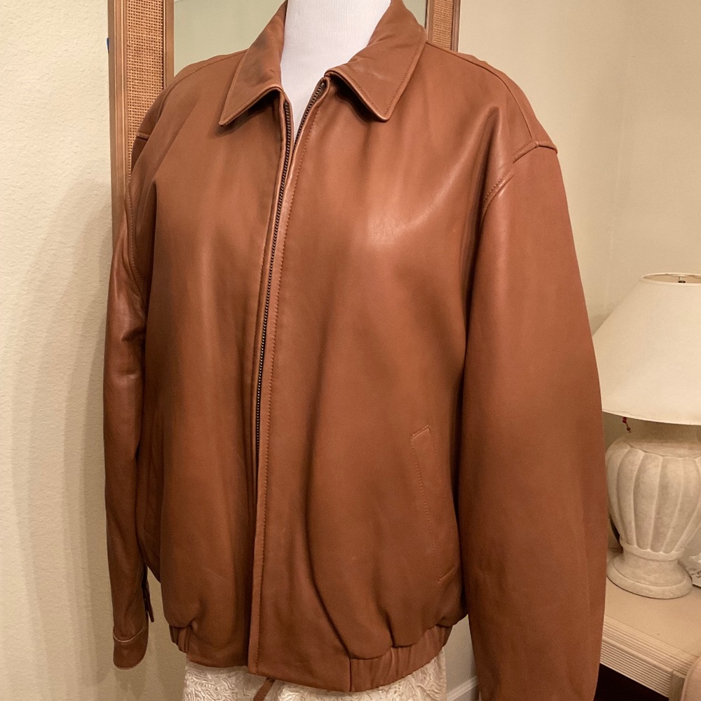 Daniel Cremieux  Leather Jacket Size XL